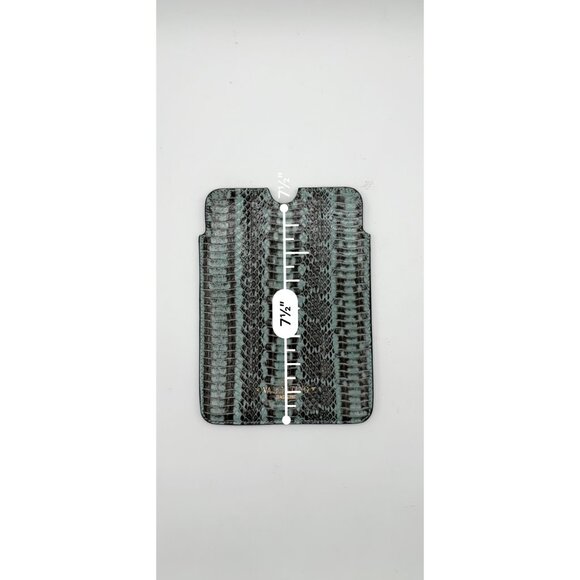 Valentino Garavani Reptile Embossed Leather iPad Mini Case - Picture 11 of 12